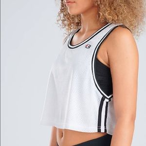 Champion Tops - Champion LIFE REVERSIBLE MESH CROP TANK Champion Tops - Champion LIFE REVERSIBLE MESH CROP TANK